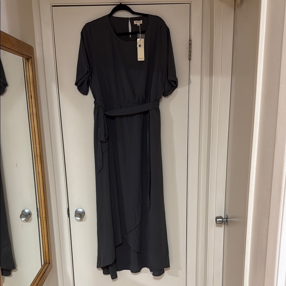 Roolee Grey Maxi Dress